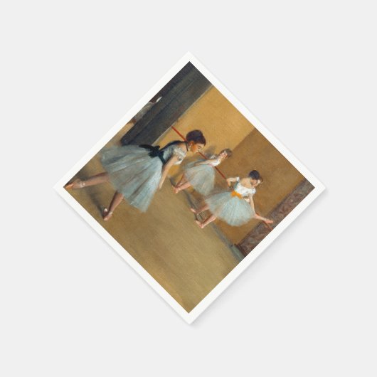 Edgar Degas De Dansfoyer bij de Opera Servet (Hoek)