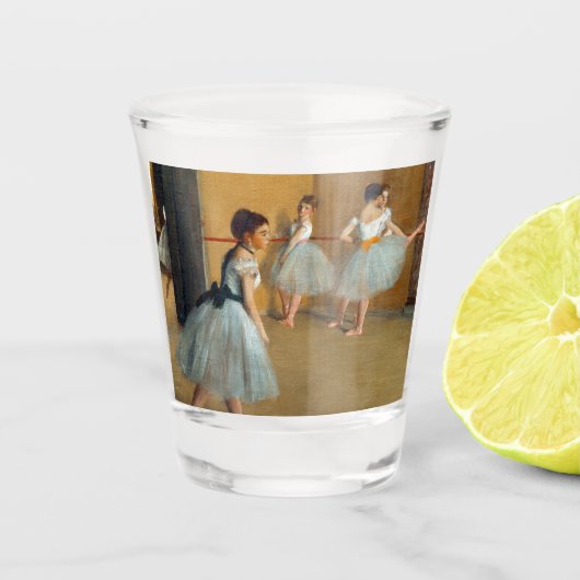 Edgar Degas De Dansfoyer bij de Opera Shot Glas (Voorkant)