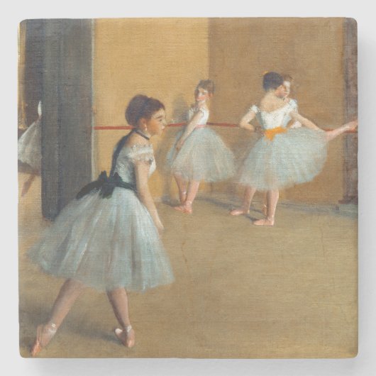Edgar Degas De Dansfoyer bij de Opera Stenen Onderzetter (Voorkant)