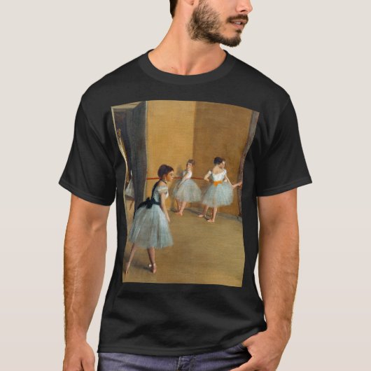Edgar Degas De Dansfoyer bij de Opera T-shirt (Voorkant)