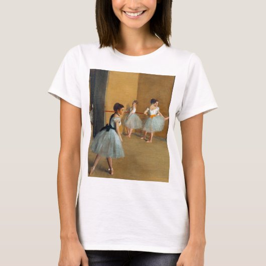 Edgar Degas De Dansfoyer bij de Opera T-shirt (Voorkant)