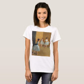 Edgar Degas De Dansfoyer bij de Opera T-shirt (Voorkant volledig)
