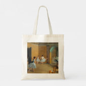 Edgar Degas De Dansfoyer bij de Opera Tote Bag (Achterkant)