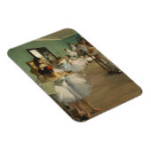 Edgar Degas-De dansklasse 1874 Magneet (Rechterzijde)