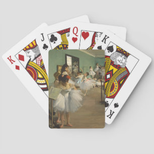 Edgar Degas-De dansklasse 1874 Speelkaarten