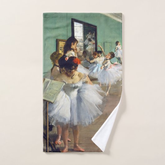 Edgar Degas - De dansklasse Bad Handdoek (Handdoek)