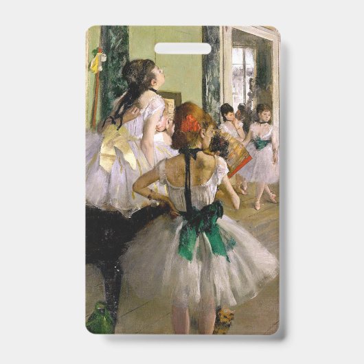 Edgar Degas de dansklasse Badge (Voorzijde)