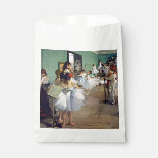 Edgar Degas - De dansklasse Bedankzakje (Voorkant)