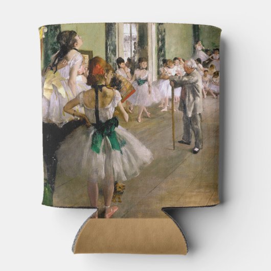 Edgar Degas de dansklasse Blikjeskoeler (Achterkant)