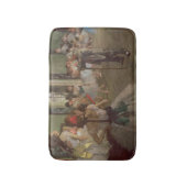 Edgar Degas | De dansklasse, c.1873-76 Badmat (Voorkant Verticaal)