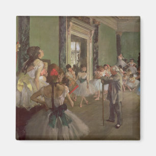 Edgar Degas   De dansklasse, c.1873-76 Magneet