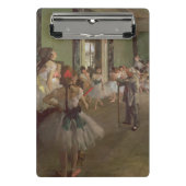 Edgar Degas | De dansklasse, c.1873-76 Mini Klembord (Voorkant)