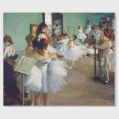 Edgar Degas - De dansklasse Cadeaupapier (Vlak)