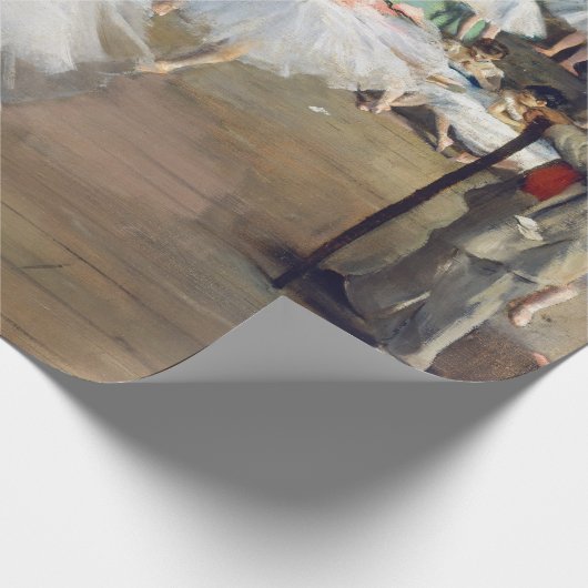 Edgar Degas - De dansklasse Cadeaupapier (Hoek)