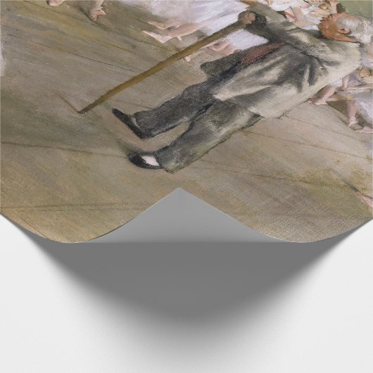 Edgar Degas - De dansklasse Cadeaupapier (Hoek)