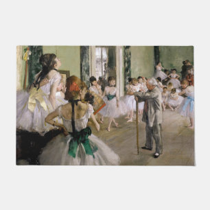 Edgar Degas - De dansklasse Deurmat