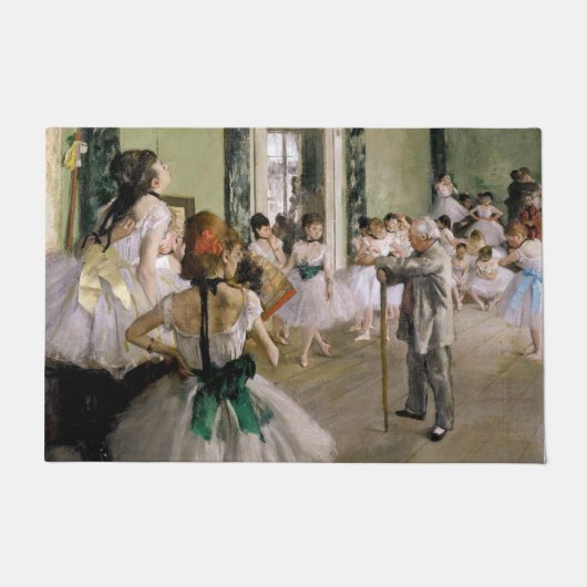 Edgar Degas - De dansklasse Deurmat (Voorkant)