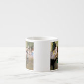 Edgar Degas de dansklasse Espresso Kop (Voorkant)