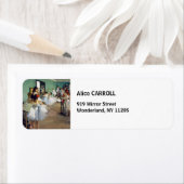 Edgar Degas - De dansklasse Etiket (Insitu)