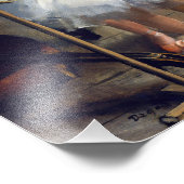 Edgar Degas - De dansklasse Foto Afdruk (Hoek)