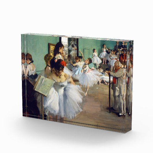 Edgar Degas - De dansklasse Fotoblokken (Rechts)