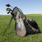 Edgar Degas - De dansklasse Golfhanddoek (Groen)