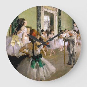 Edgar Degas de dansklasse Grote Klok