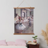 Edgar Degas de dansklasse Hangend Wandkleed (Slaapkamer)