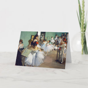 Edgar Degas - De dansklasse Kaart