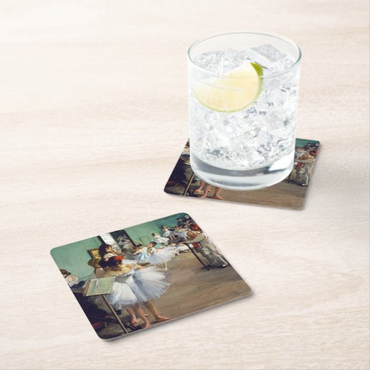 Edgar Degas - De dansklasse Kartonnen Onderzetters (Insitu)