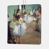 Edgar Degas - De dansklasse Keramisch Ornament (Links)