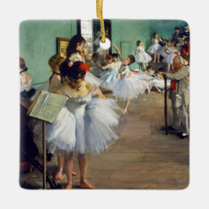 Edgar Degas - De dansklasse Keramisch Ornament