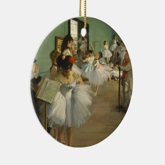 Edgar Degas de dansklasse Keramisch Ornament (Rechts)