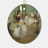 Edgar Degas de dansklasse Keramisch Ornament (Links)