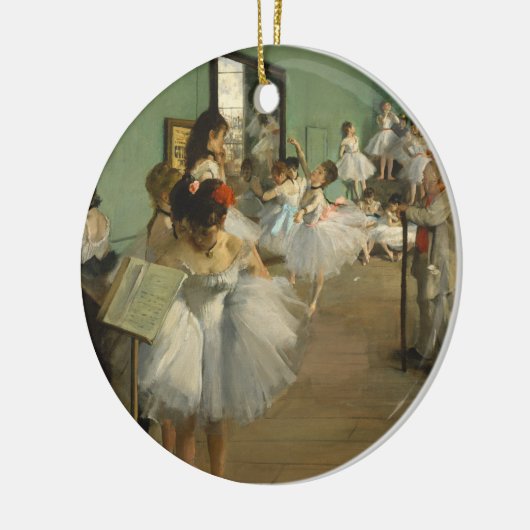 Edgar Degas de dansklasse Keramisch Ornament (Links)