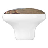 Edgar Degas - De dansklasse Keramische Knop (Zijkant)