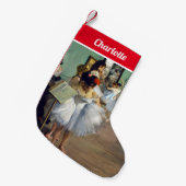 Edgar Degas - De dansklasse Kleine Kerstsok (Voorkant (Hangend))