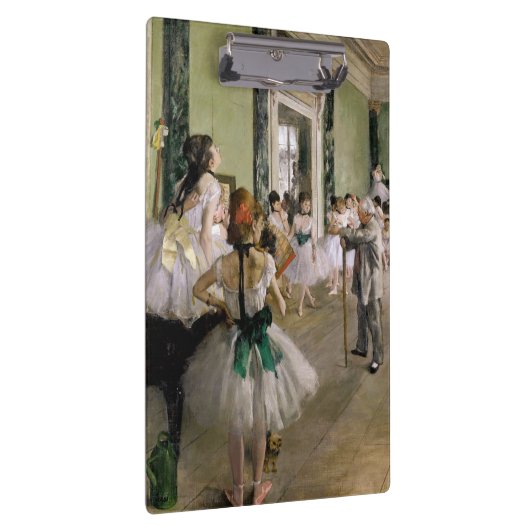 Edgar Degas - De dansklasse Klembord (Rechts)