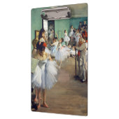 Edgar Degas - De dansklasse Klembord (Links)