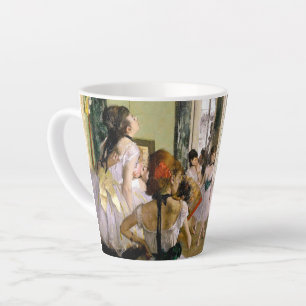 Edgar Degas de dansklasse Latte Mok