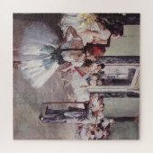 Edgar Degas de dansklasse Legpuzzel (Horizontaal)