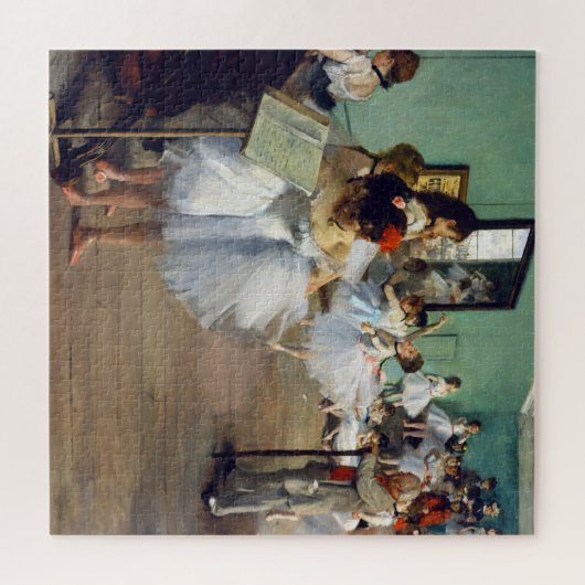 Edgar Degas - De dansklasse Legpuzzel (Horizontaal)