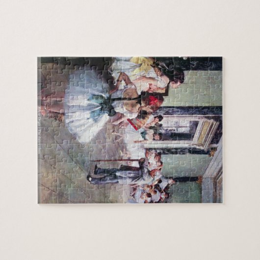 Edgar Degas - De dansklasse Legpuzzel (Horizontaal)