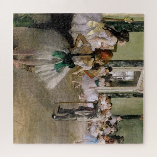 Edgar Degas - De dansklasse Legpuzzel (Horizontaal)