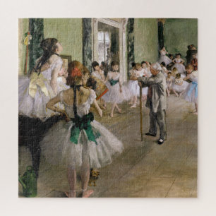 Edgar Degas - De dansklasse Legpuzzel