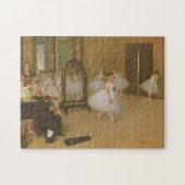 Edgar Degas de dansklasse Legpuzzel (Horizontaal)