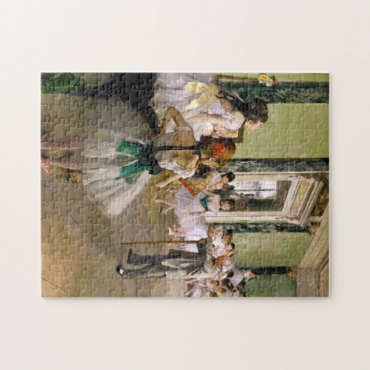 Edgar Degas de dansklasse Legpuzzel (Horizontaal)