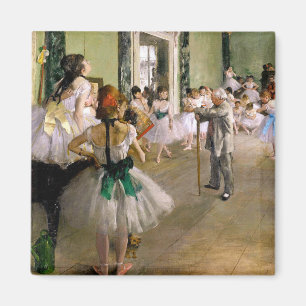 Edgar Degas de dansklasse Magneet