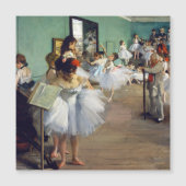 Edgar Degas - De dansklasse Magnetische Kaart (Voorkant)