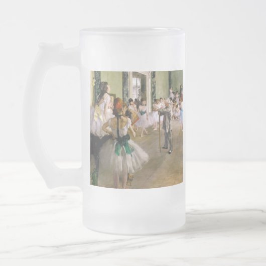 Edgar Degas de dansklasse Matglas Bierpul (Links)
